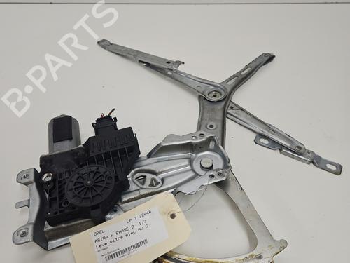Vindusheismekanisme venstre foran OPEL ASTRA H (A04) 1.7 CDTI (L48) (110 hp) 32870834
