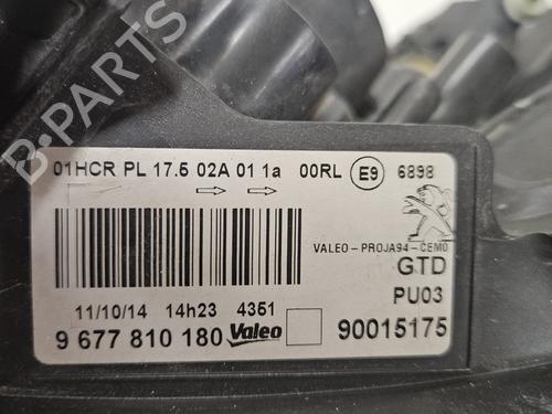 Used Left headlight Left headlight PEUGEOT 2008 I (CU_) 1.2 VTi (82 hp) 34047799 34047799