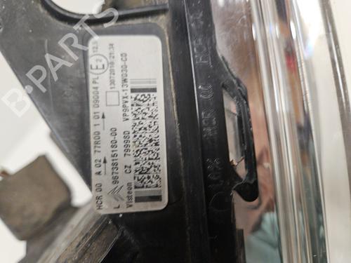 Left headlight CITROËN DS3 (SA_) 1.6 HDi 110 | BP31154270C28 