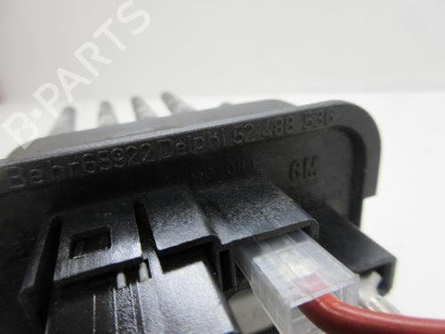 Used Heater resistor Heater resistor OPEL ZAFIRA / ZAFIRA FAMILY B (A05) 1.7 CDTI (M75) (110 hp) 20896577 20896577