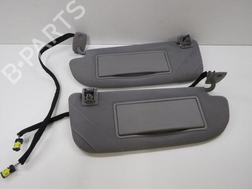 Used Left sun visor PEUGEOT 607 (9D, 9U) 2.2 HDi (133 hp) 20906346