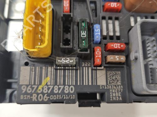 Used Fuse box Fuse box PEUGEOT 807 (EB_) 2.0 HDi (163 hp) 33857129 33857129