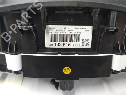 Used Instrument cluster Instrument cluster CITROËN C3 III (SX) 1.2 VTi 82 (82 hp) 20902217 20902217