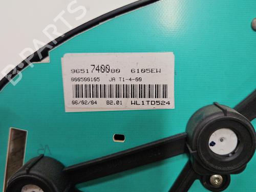 Kombinert Instrument CITROËN BERLINGO / BERLINGO FIRST Box Body/MPV (M_) 1.9 D 70 (MBWJZ, MCWJZ) | BP28310102C47 