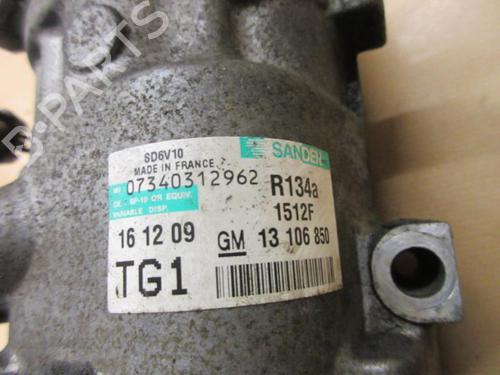 Used AC compressor AC compressor SUZUKI SWIFT III (MZ, EZ) 1.3 DDiS (RS413D) (75 hp) 20897653 20897653