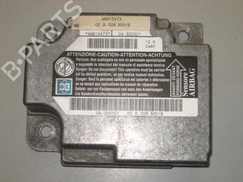 Airbag styreenhed ALFA ROMEO 147 (937_) 1.6 16V T.SPARK ECO (937.AXA1A, 937.BXA1A) (105 hp) 20893056