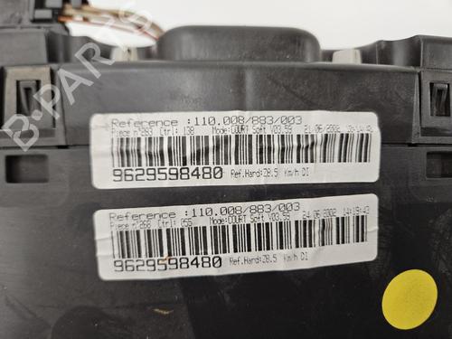 Instrument cluster PEUGEOT 607 (9D, 9U) 2.2 HDi | BP40520183C47 - Image 2
