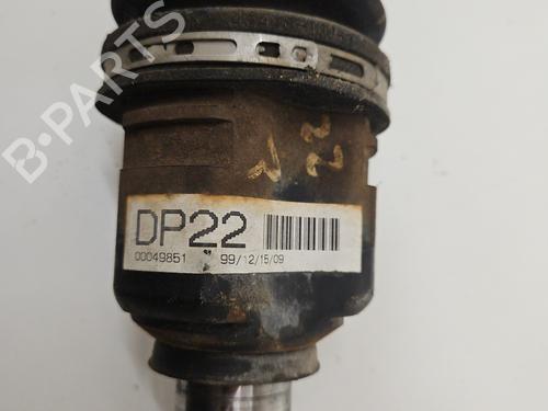 Left front driveshaft TOYOTA YARIS (_P1_) 1.3 (NCP10, SCP12_) | BP26589301M38 