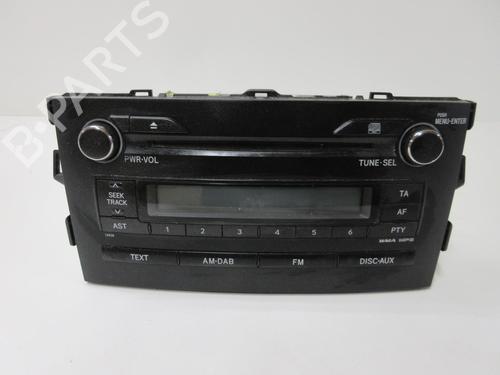 Radio TOYOTA AURIS (_E15_) 1.4 D-4D (NDE150_, NDE150R) | BP20894432E6 