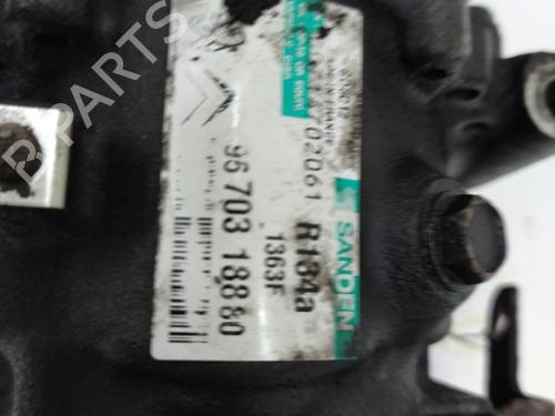 Used AC compressor AC compressor CITROËN C3 II (SC_) 1.6 HDi (92 hp) 20896275 20896275
