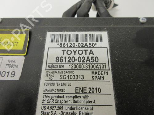 Radio TOYOTA AURIS (_E15_) 1.4 D-4D (NDE150_, NDE150R) | BP20894432E6 