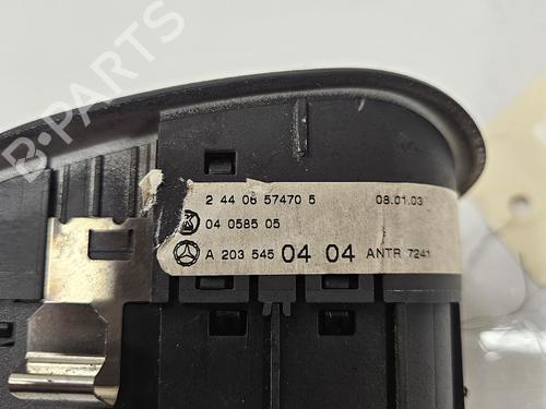 Headlight switch MERCEDES-BENZ C-CLASS (W203) C 220 CDI (203.006, 203.008) | BP40290199I24 - Image 2