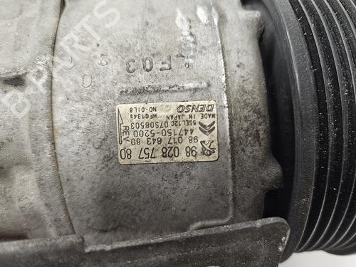 Used AC compressor AC compressor PEUGEOT PARTNER Tepee 1.6 BlueHDi 120 (120 hp) 35937394 35937394