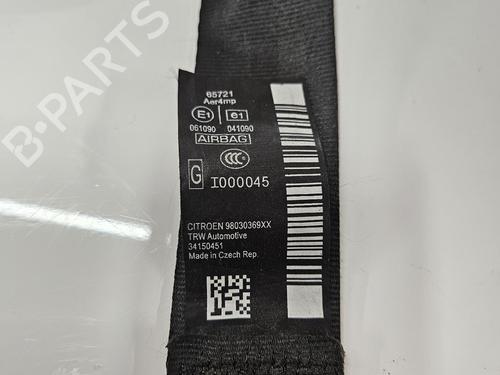 Front left seatbelt DS DS 3 Convertible (SB_) 1.2 THP 110 | BP40177267I26 - Image 4
