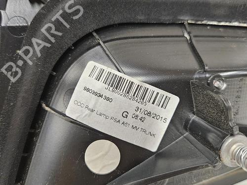 Right tailgate light CITROËN C3 II (SC_) 1.2 VTi 82 | BP38954690C80 - Image 2