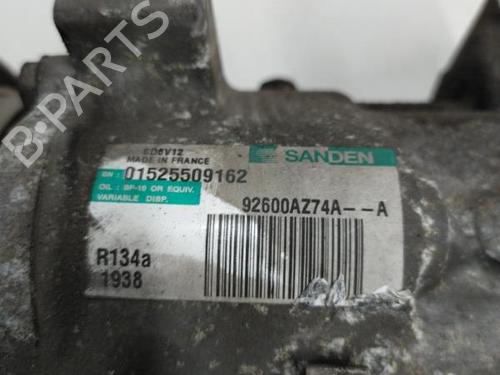 Used AC compressor AC compressor NISSAN JUKE (F15) 1.5 dCi (110 hp) 20905252 20905252