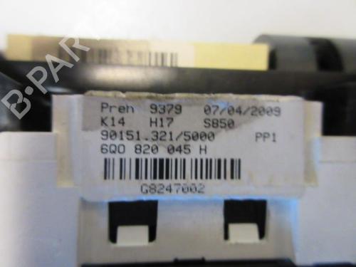 Used Climate control VW FOX Hatchback (5Z1, 5Z3, 5Z4) 1.2 (55 hp) 20895841