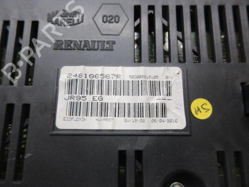Instrument cluster RENAULT SCÉNIC III (JZ0/1_) 1.5 dCi | BP20889756C47