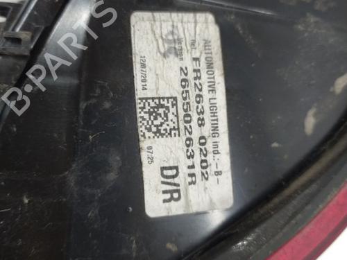 Right taillight RENAULT CLIO IV (BH_) 1.5 dCi 90 | BP20890501C35 