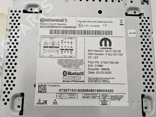 Radio FIAT DOBLO Cargo (263_) 1.6 D Multijet (263WXD1B, 263WXR1B, 263WXX1B, 263ZXD1B,... | BP38009228E6 - Image 2