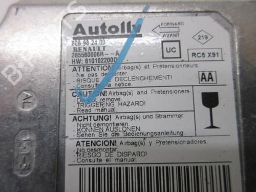 ECU airbags RENAULT LAGUNA III (BT0/1) 2.0 dCi (BT01, BT08, BT09, BT0E, BT0K, BT12, BT1C, BT1D,... | BP22107422M53 