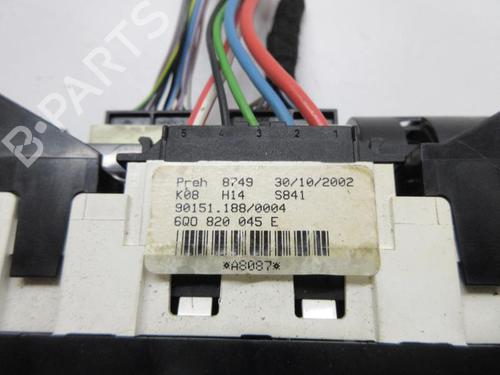 Climate control VW POLO (9N_, 9A_) 1.4 TDI | BP20908807I5 