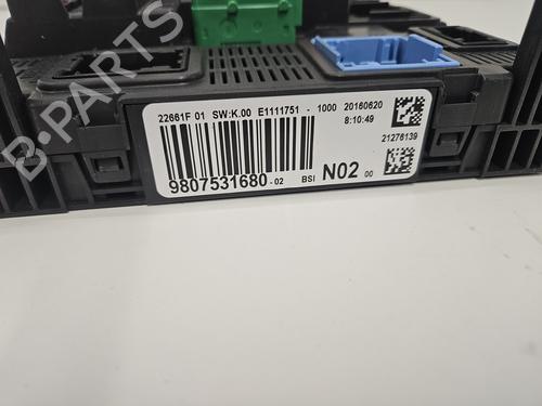 Used Electronic module Electronic module PEUGEOT 208 I (CA_, CC_) 1.0 VTi (68 hp) 34111399 34111399