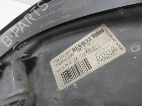 Lyskaster høyre RENAULT SCÉNIC I MPV (JA0/1_, FA0_) 1.9 dCi (JA05, JA1F) | BP20892150C29 