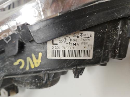 Left headlight PEUGEOT 407 (6D_) 2.0 16V (6DRFJC, 6DRFJE, 6DRFJF) | BP31154284C28