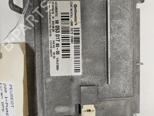 Display monitor PEUGEOT 208 I (CA_, CC_) 1.4 HDi | BP29895662C48