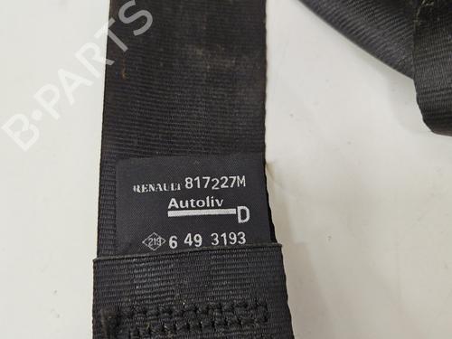 Used Rear right seatbelt Rear right seatbelt RENAULT TWINGO I (C06_) 1.2 (C066, C068) (58 hp) 29837747 29837747