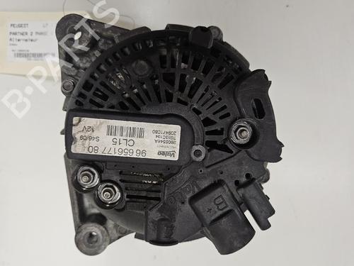 Alternator PEUGEOT PARTNER Tepee 1.6 HDi 16V | BP38009171M7 - Image 2