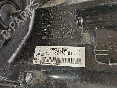 Used Left taillight Left taillight PEUGEOT 5008 II (MC_, MJ_, MR_, M4_) 1.2 THP (MRHNYH, MRHNYW, MRHNSJ, MRHNSU, MRHNSM) (131 hp) 34521422 34521422