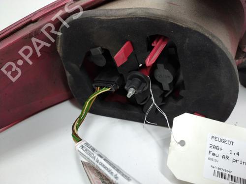 Right taillight PEUGEOT 206+ (2L_, 2M_) 1.4 HDi eco 70 | BP20893470C35 