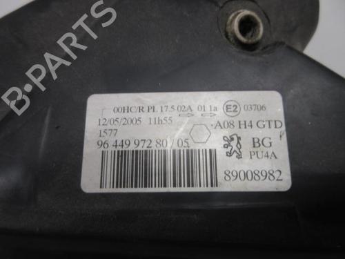 Left headlight PEUGEOT 1007 (KM_) 1.4 HDi | BP20909109C28 