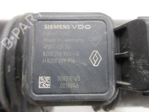 Used Mass air flow sensor Mass air flow sensor RENAULT CLIO III (BR0/1, CR0/1) 1.5 dCi (C/BR0G, C/BR1G) (68 hp) 20908498 20908498