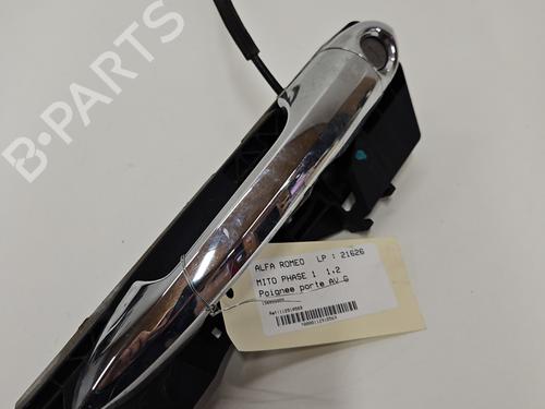 Used Front left exterior door handle ALFA ROMEO MITO (955_) 1.3 MultiJet (955AXP1A, 955AYC1A) (95 hp) 29467134
