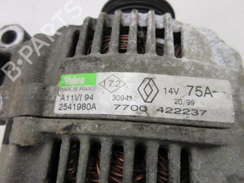 Used Alternator RENAULT MEGANE I (BA0/1_) 1.4 16V (BA0D, BA1H, BA0W, BA10) (95 hp) 20889342