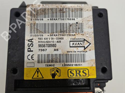 Airbag styreenhed PEUGEOT 1007 (KM_) 1.4 (75 hp) 31301350