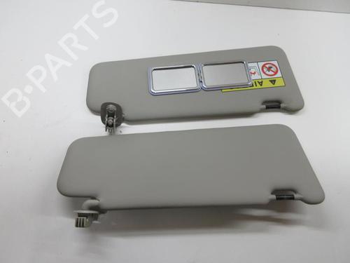 Used Left sun visor Left sun visor DACIA SANDERO II 1.0 SCe 75 (B8JC, B8JD, B8NC) (73 hp) 20902776 20902776