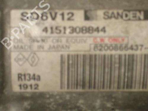 AC compressor RENAULT CLIO III (BR0/1, CR0/1) 1.5 dCi (BR17, CR17) | BP20904140M34 