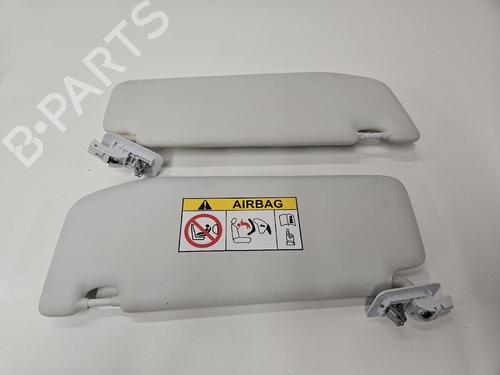 Left sun visor PEUGEOT 2008 I (CU_) 1.5 BlueHDI 120 | BP38274791I1 - Image 3