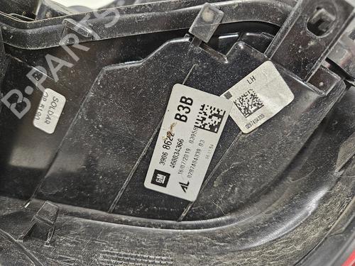 Used Left taillight Left taillight OPEL CORSA E (X15) 1.4 Turbo (08, 68) (101 hp) 34385074 34385074