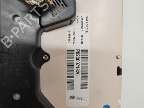 Used Instrument cluster Instrument cluster RENAULT SCÉNIC I MPV (JA0/1_, FA0_) 1.9 dCi (JA05, JA1F) (102 hp) 25124338 25124338