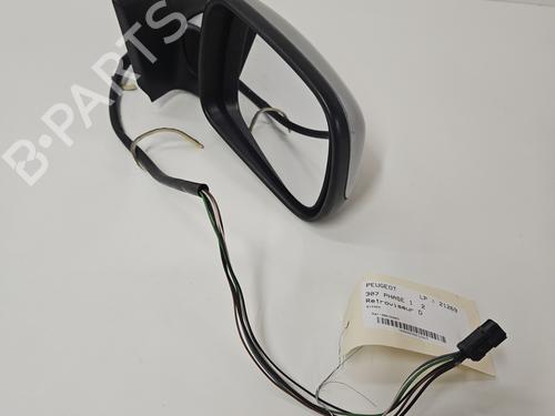 Used Right mirror PEUGEOT 307 (3A/C) 2.0 HDi 110 (107 hp) 23792884