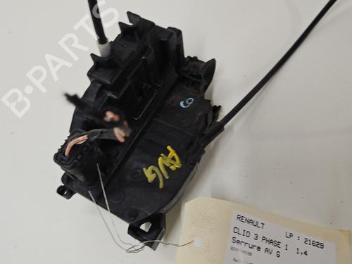 Front left lock RENAULT CLIO III (BR0/1, CR0/1) 1.4 16V | BP28593333C98