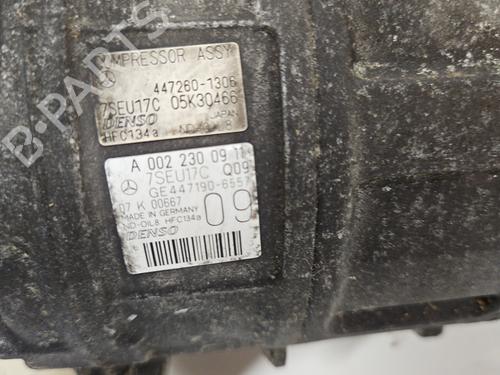 Used AC compressor AC compressor MERCEDES-BENZ S-CLASS (W221, V221) S 500 (221.071, 221.171) (388 hp) 27216232 27216232