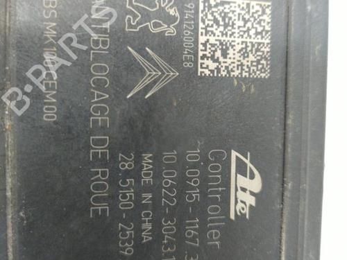 ABS pump CITROËN C3 II (SC_) 1.4 HDi 70 (SC8HZC, SC8HR0, SC8HP4) | BP20888559M43 