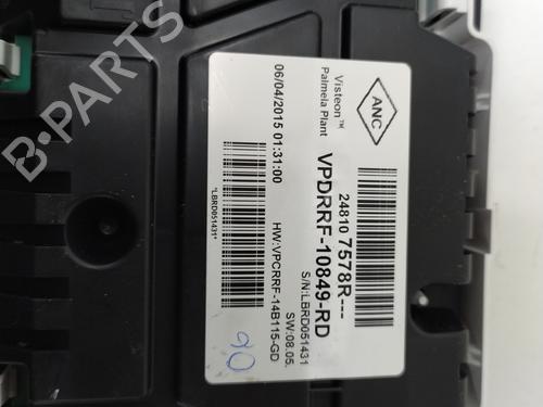 Used Instrument cluster Instrument cluster RENAULT CAPTUR I (J5_, H5_) 1.5 dCi 90 (J5N4, J5M5, J5MW, J5M6, J5AL, J5AJ) (90 hp) 21491940 21491940