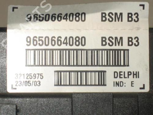 Used Fuse box PEUGEOT 307 (3A/C) 1.6 16V (109 hp) 22106011